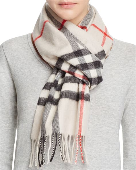 burberry schal kaschmir|burberry check wool scarf.